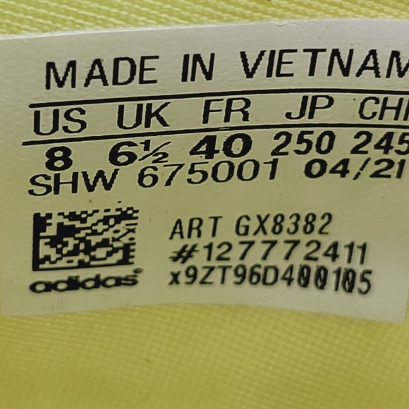 Adidas Originals NMD_R1 Pulse Yellow Running Shoes Women's Size 8 GX8382 - Picture 8 of 9